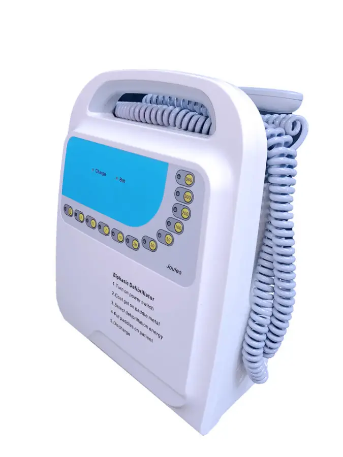 AED First Aid Portable Automatic External Biphasic Monophasic Defibrillator for Adult / Pediatric — view 2