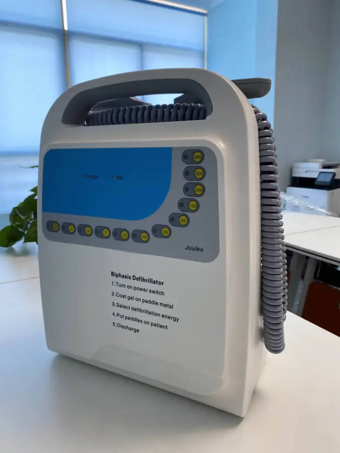 AED First Aid Portable Automatic External Biphasic Monophasic Defibrillator for Adult / Pediatric — view 4