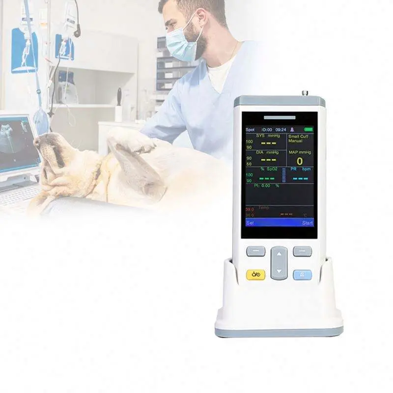 NEW SPO2 Monitor NIBP CO2 EtCO2 TEMP Temperature Vet Patient Human — view 6
