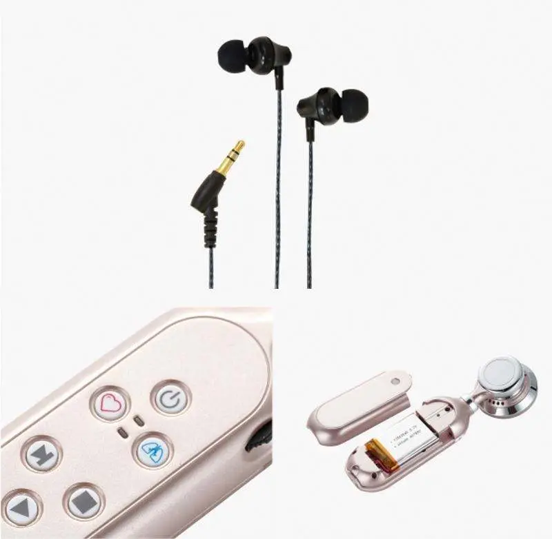 Wireless Digital Stethoscope, Stethoscope with Headset — view 6