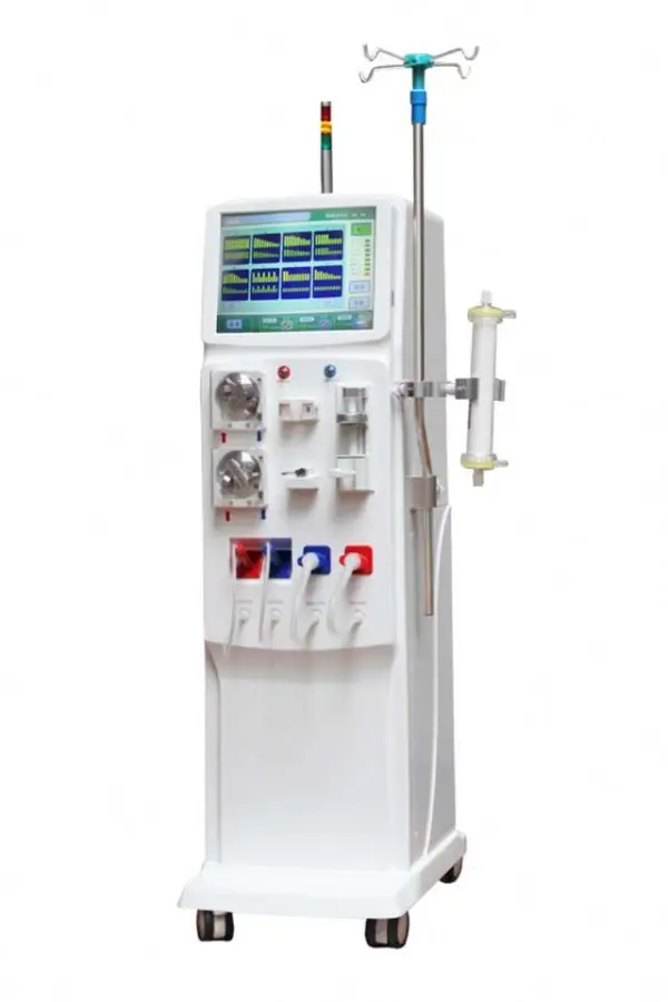 AUTOMATIC MIXING Haemodialysis Machine T2008-B (HD) 15-inch LCD Touch Screen Double Needle Dialysis Treatment Balance Chamber — image 3