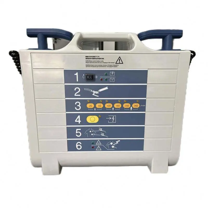 The Manual Defibrillator MSLAED17 Is Resistant to Falling and Has a Lifespan of up to 10 Years — view 1