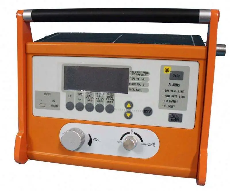 Medical Professional Manual Ventilation Emergency Transport Ventilator for Adult and Child — image 3