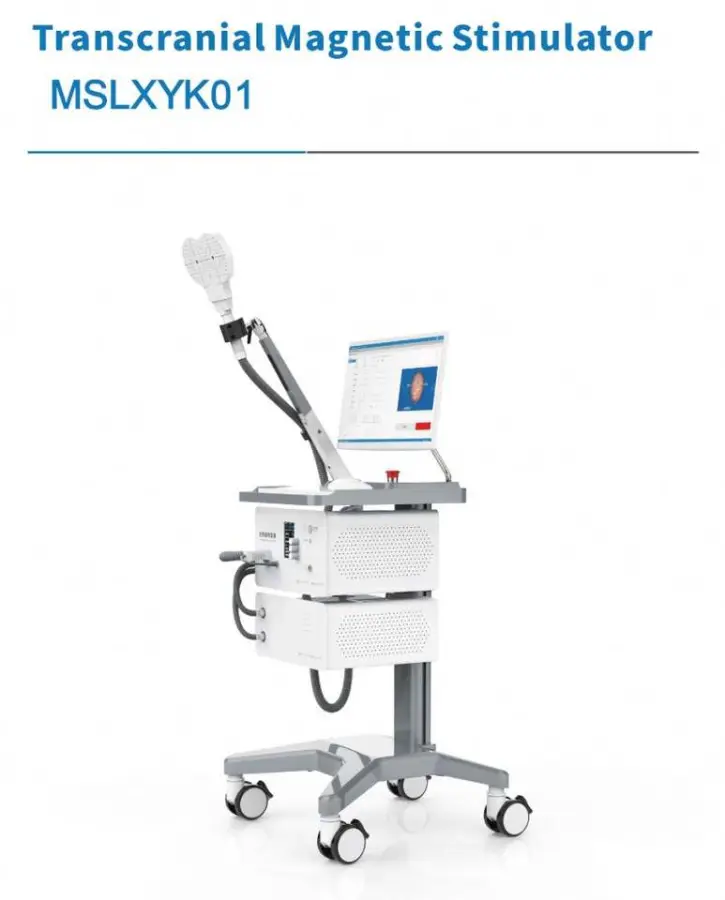 ABS Material Transcranial Magnetic Stimulation Machine TMS Transcranial Brain Stimulator for Physical Therapy Equipment — image 3