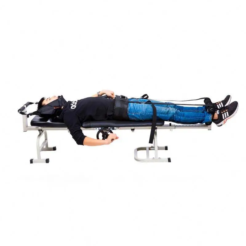 MSLHWTR13 Rehabilitation Physiotherapy Equipment Lumber Spinal Traction Bed — image 4
