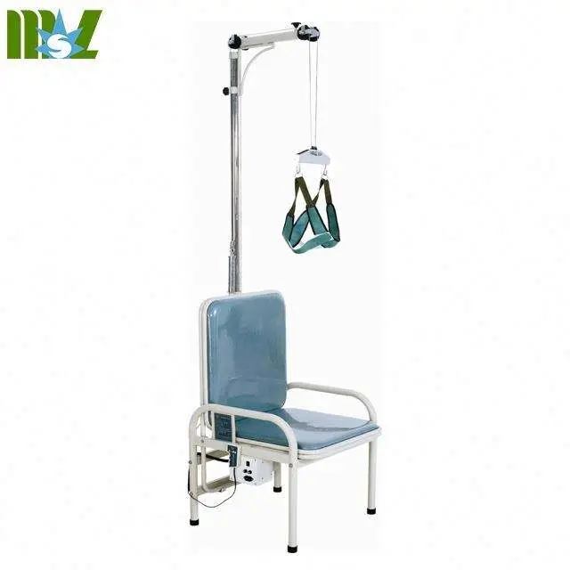 Cervical and Lumbar Traction Bed & Cervical Vertebra Traction Chair CE Certified Metal with Adjustable Traction and Angle — image 5