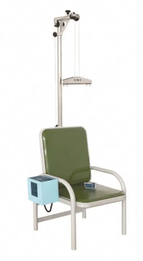 Cervical and Lumbar Traction Bed & Cervical Vertebra Traction Chair CE Certified Metal with Adjustable Traction and Angle — image 6