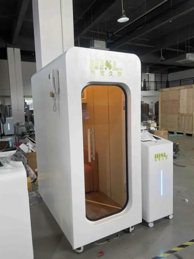 Portable Soft-shell HBOT Therapy 1.3/1.5/1.9 ATA Hyperbaric Oxygen Chamber for Anti-aging and Sports Recovery — image 5