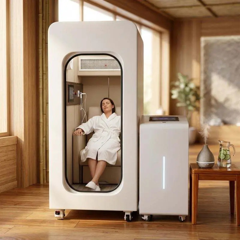 Mild Hyperbaric Oxygen Chamber 1.3 ATA for Sleep Improvement Wellness Relaxation Home HBOT Therapy — view 1