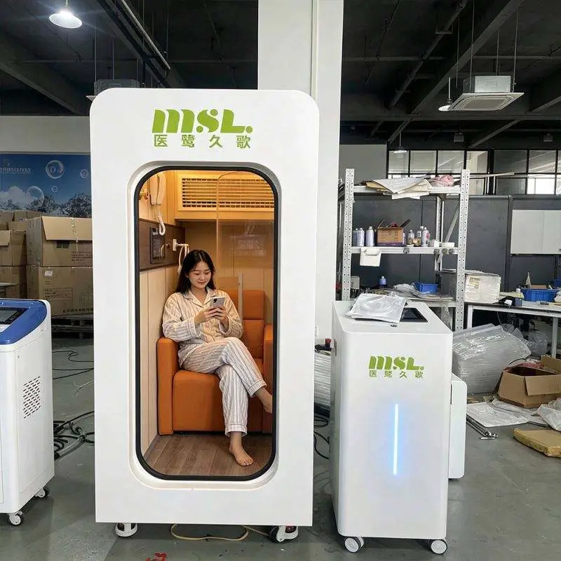 Mild Hyperbaric Oxygen Chamber 1.3 ATA for Sleep Improvement Wellness Relaxation Home HBOT Therapy — image 6