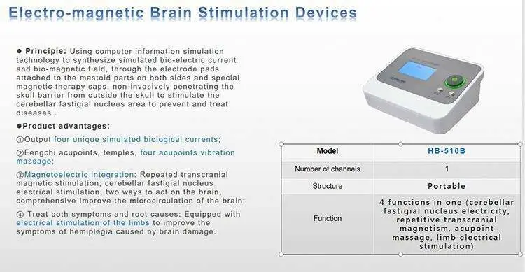 Physical Therapy Equipment Tms Transcranial Electro-Magneticbrain Stimulation for Brain Stroke — image 6