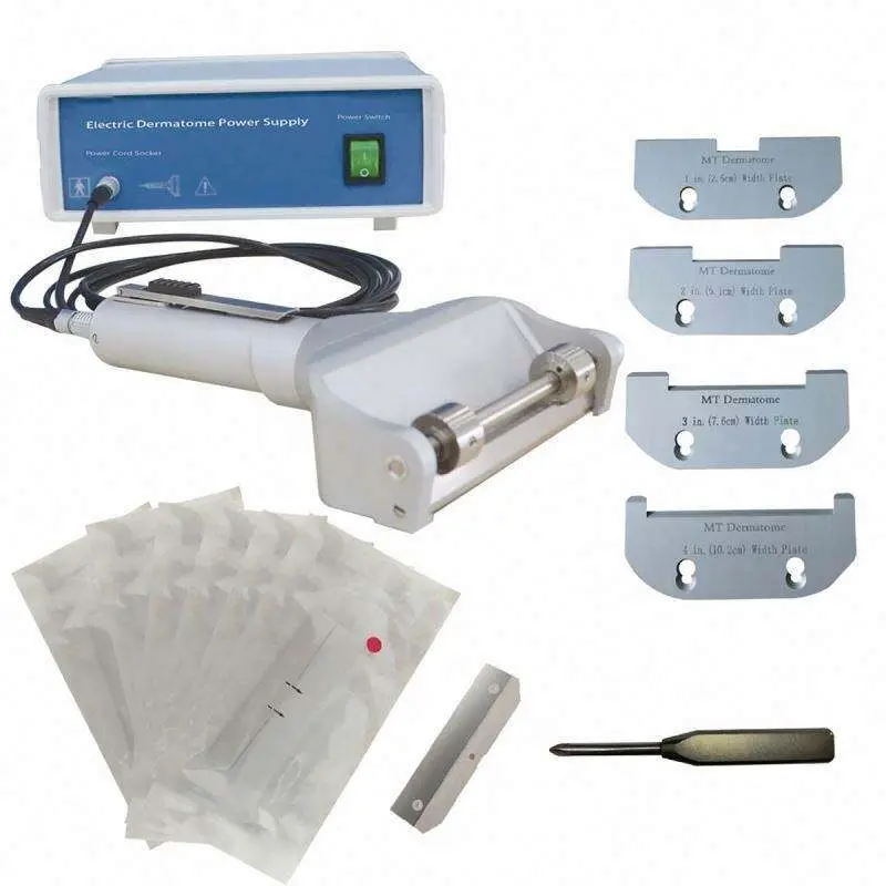 High Quality Electric Dermatome Instrument for Burnt Skin Medical Skin Graft Dermatome — view 1