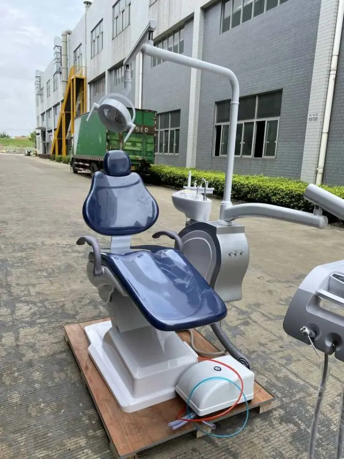 2025 Factory Price Hot Selling Dental Chair Integrated Dental Unit Comfortable PU Leather Seat Dental Machine With CE ISO — image 5