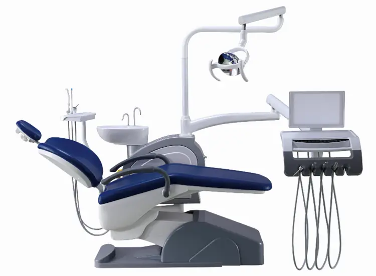 High Quality Medical Portable Dental Surgery Chair Dental Chair Dental Unit for Hospital — image 2