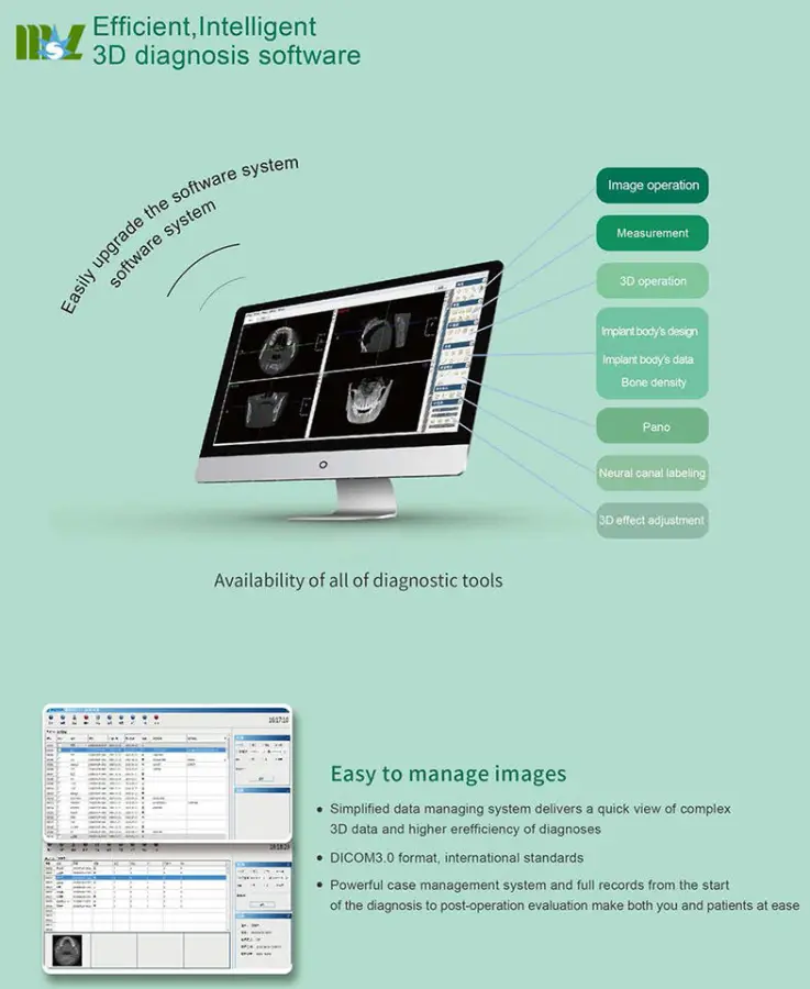 2025 Hot Selling Model Dental Panoramic Machine 2D/3D CBCT for Big Hospital — view 5