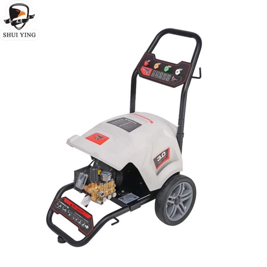 Portable High-pressure Cleaner High-quality Car Washing 140bar 3KW Blaster Tank Cleaning Machine — view 1