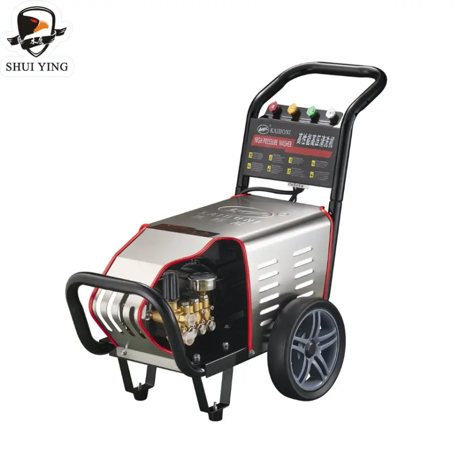 New Industrial 220V Commercial Electric High Pressure Washer 15L/min 100 Bar for Car Wash Auto System Fully Automatic Je — view 1