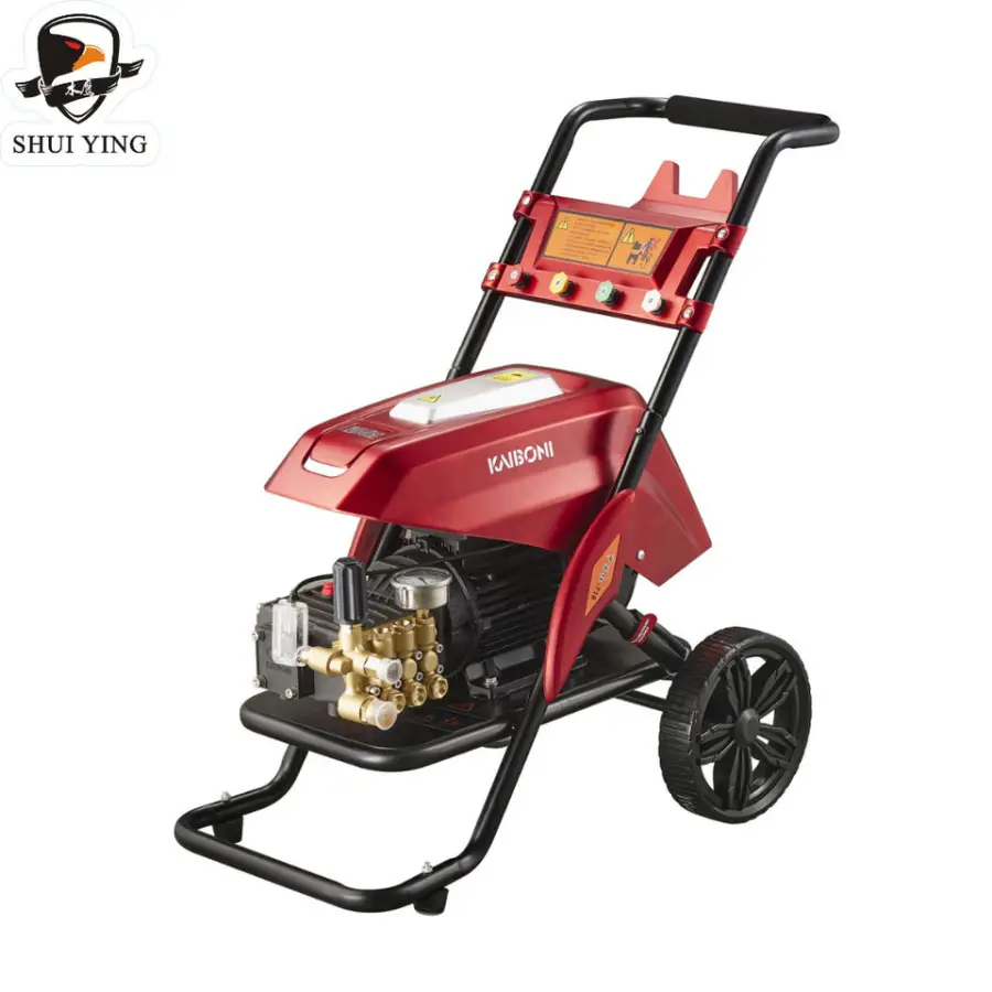 Shuiying New Commercial Electric Power Pressure Washer Car Washer 100bar 220V/380V 13L/min — view 1