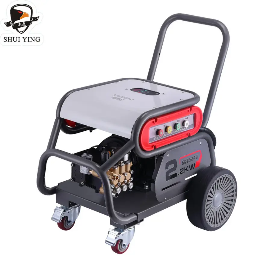Shuiying 2200W 100Bar Portable High Pressure Car Washer Commercial Electric Car Cleaning Machine — view 1