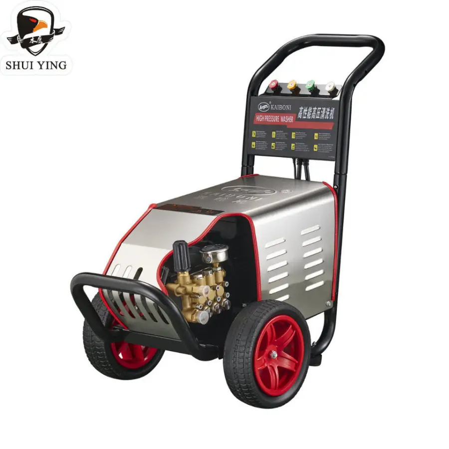 4HP High Pressure Cleaner Car Wash Machine 220V Portable High Efficiency Electric High Pressure Car Washer Machine — view 1