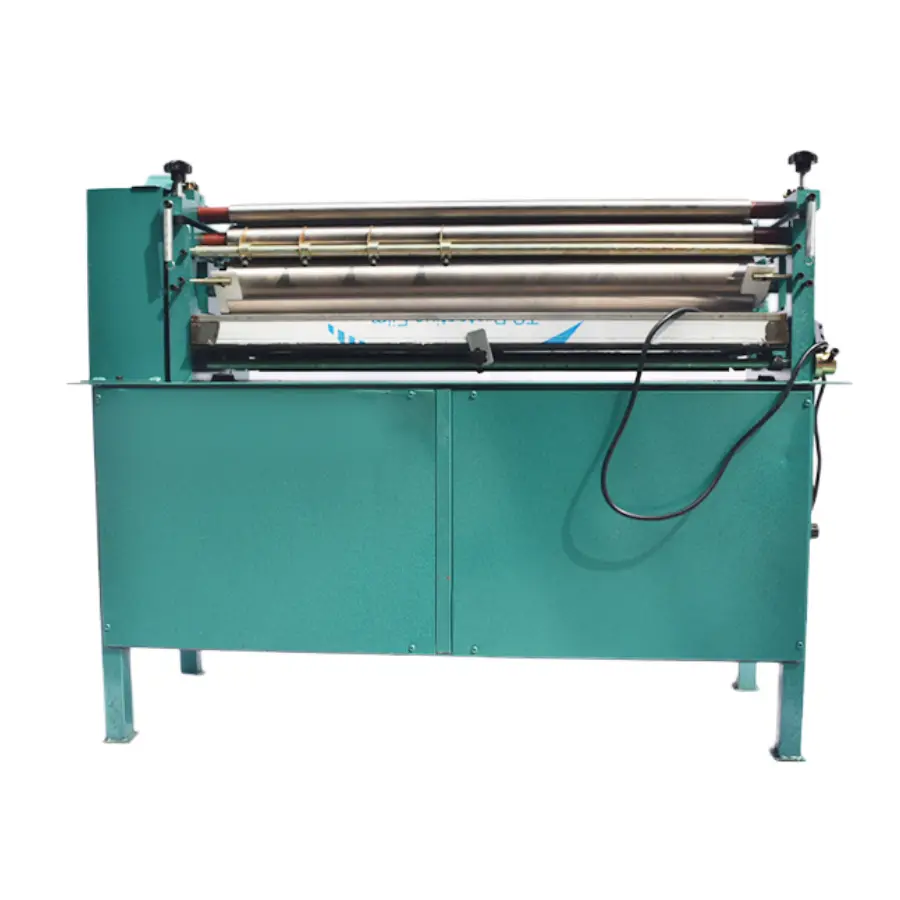 Hotmelt Glue Spreading Pasting Applicator Hot Melt Glue Machine Adhesive Coating Spreader Leather Paper Gluing Machine for Sale — image 4