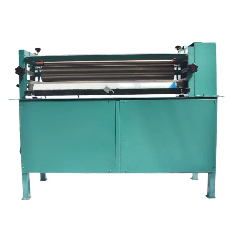Hotmelt Glue Spreading Pasting Applicator Hot Melt Glue Machine Adhesive Coating Spreader Leather Paper Gluing Machine for Sale — image 5