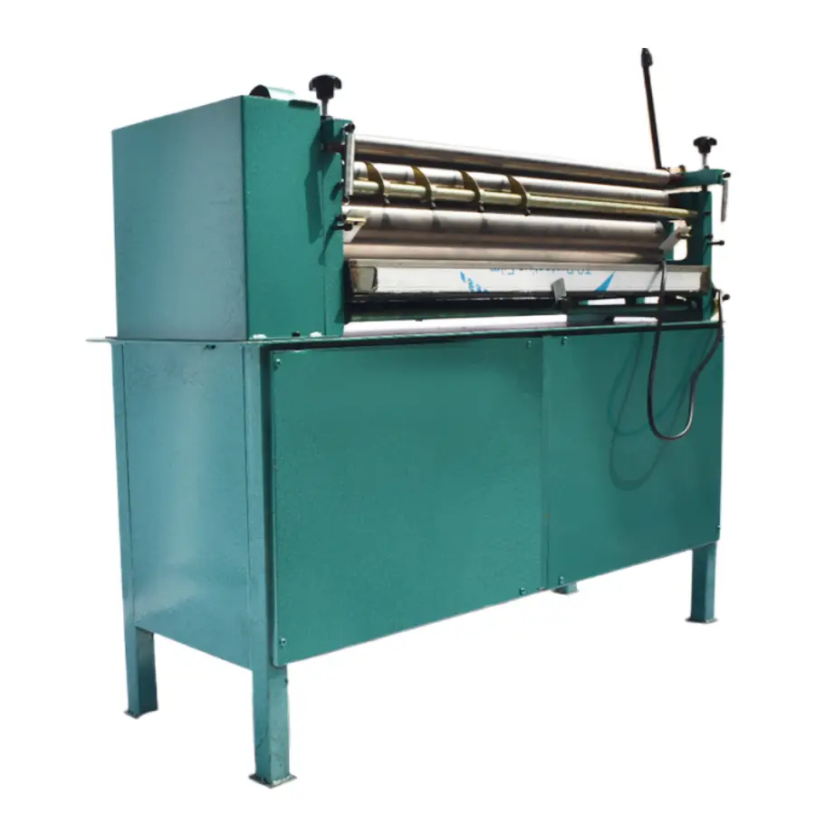 Hotmelt Glue Spreading Pasting Applicator Hot Melt Glue Machine Adhesive Coating Spreader Leather Paper Gluing Machine for Sale — image 6