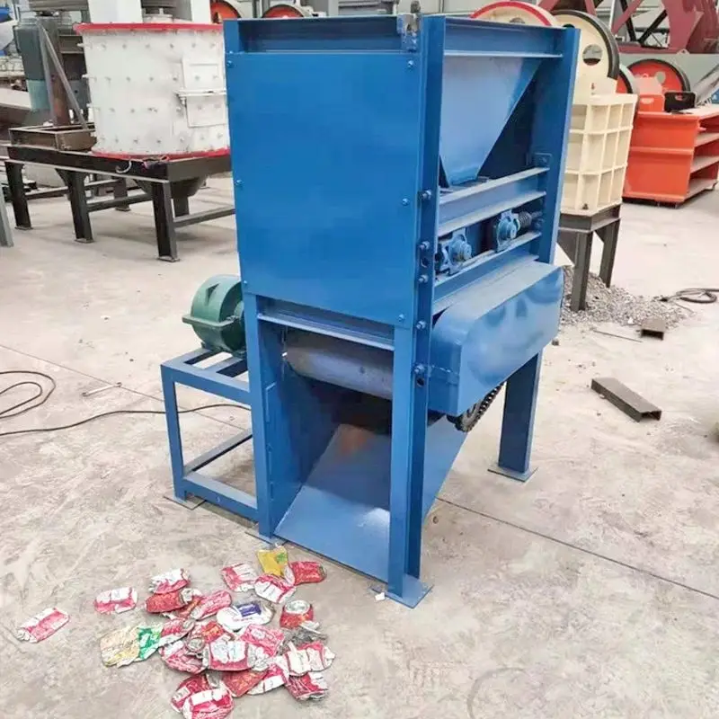 Low Price Cans Flattening Recycling Machine for Sale/Can Flattener Machine for Flattening Aluminum Iron Cans/cans Press Machine — image 6