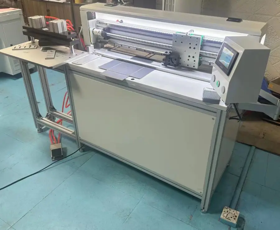 Best Price Semi-automatic Grooving Machine Cardboard V Shape Grooving Machine for Rigid Box Maker — image 7