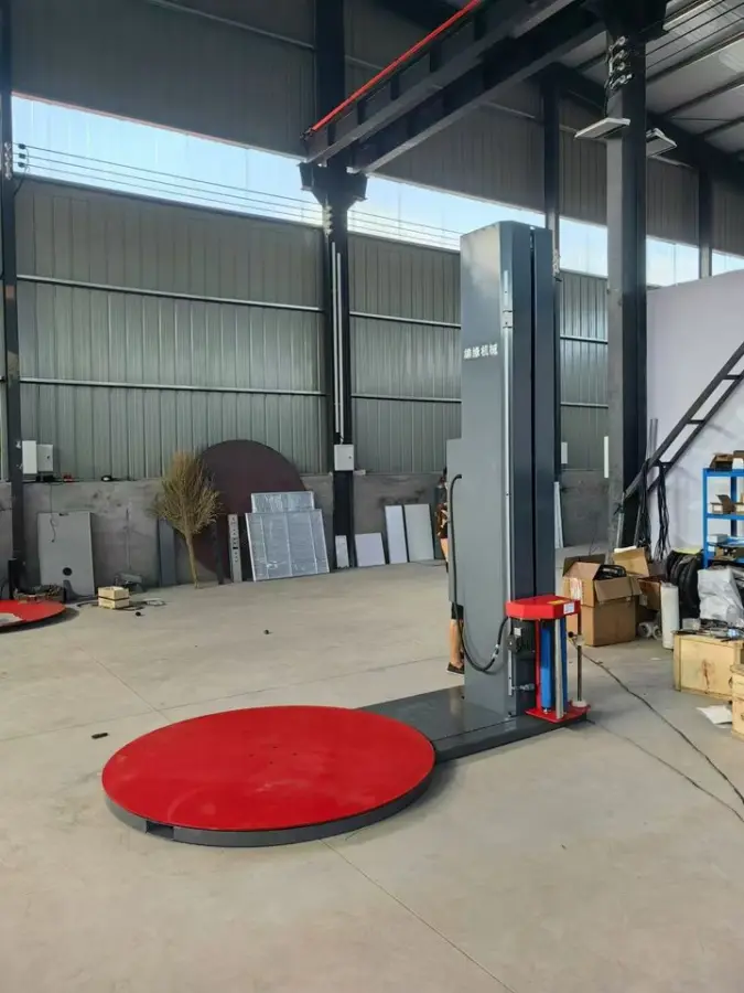 Fully Automatic Pallet Wrapping Machine Cheap Price Pallet Stretch Wrapping Machine — image 2