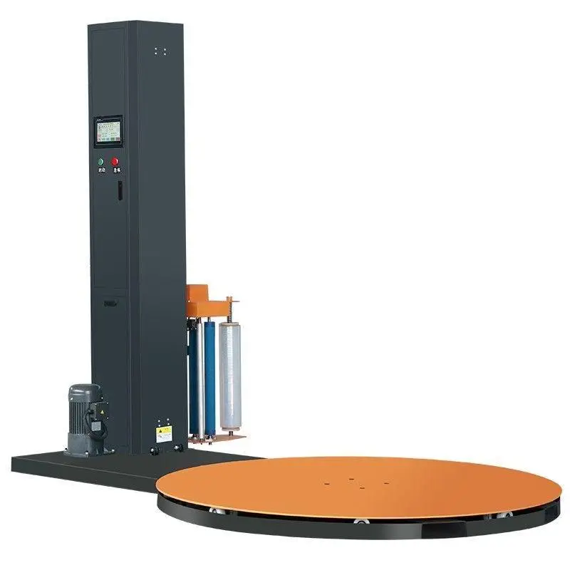 Fully Automatic Pallet Wrapping Machine Cheap Price Pallet Stretch Wrapping Machine — image 4