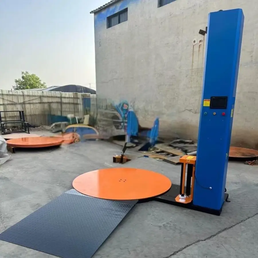 Fully Automatic Pallet Wrapping Machine Cheap Price Pallet Stretch Wrapping Machine — image 5