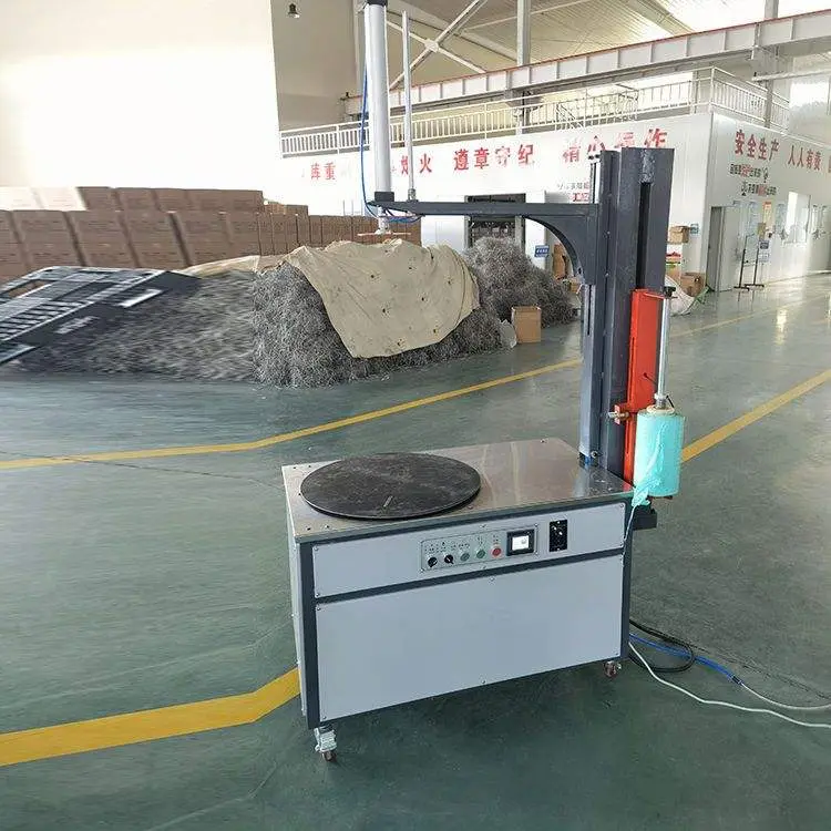 KET Film Wrapping Machine for Pallets Airport Luggage Wrapping Machine Stretch Film Wrapping Pallet Packaging Machine — image 7
