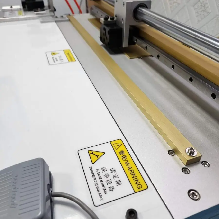 KET Semi-Automatic 80-135 Angle Degree Grooving for Hardcover Cardboard and Box Die-cutting and V Slots Grooving Machine — image 7