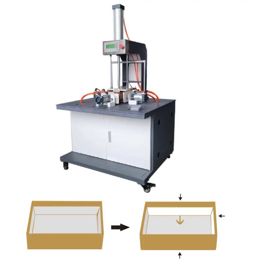 KET Automatic Paper Phone Case Bubble Press Machine Automatic Rigid Gift Box Bubble Pressing Machine Box Bubble Pressing — view 1