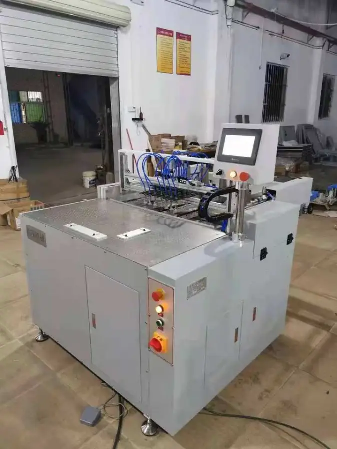 KET Hot Selling Book Hard Cover Gluing Machine Calendar Board Case Maker Making Machine — view 5