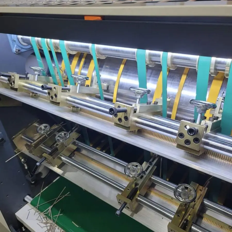 KET Automatic Cardboard v Groove Cutting Machine Rigid Box v Shape Slotting Machine Paperboard Cutter Grooving Machine — image 5