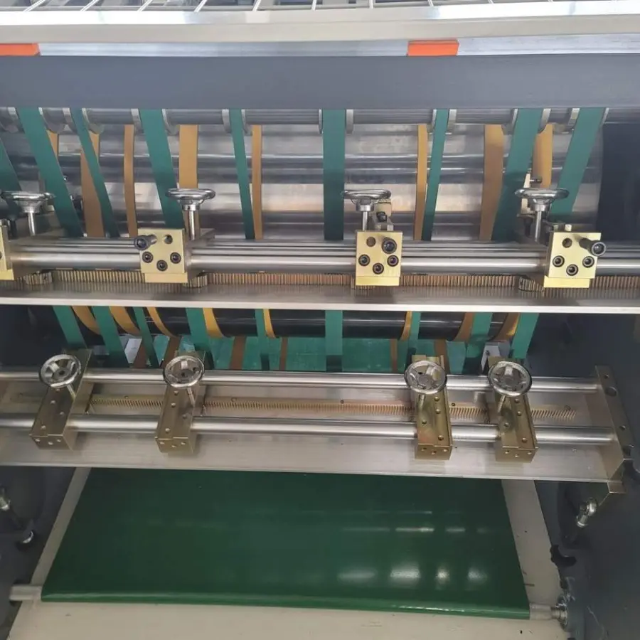 KET Automatic Cardboard v Groove Cutting Machine Rigid Box v Shape Slotting Machine Paperboard Cutter Grooving Machine — image 6