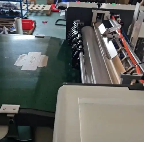 KET Fully Automatic Paper Sheet Feeding and Gluing Machine Rigid Box Forming Machine with Hot Melt Glue Pasting — image 4