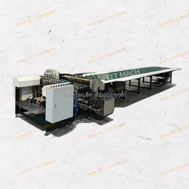 KET Fully Automatic Paper Sheet Feeding and Gluing Machine Rigid Box Forming Machine with Hot Melt Glue Pasting — image 7