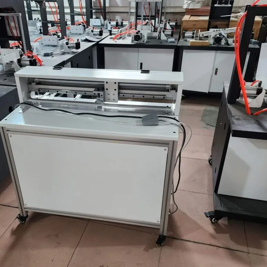 Low Price Pneumatic Paperboard Grooving Slotting Machine Cardboard Grooving Machine — image 6