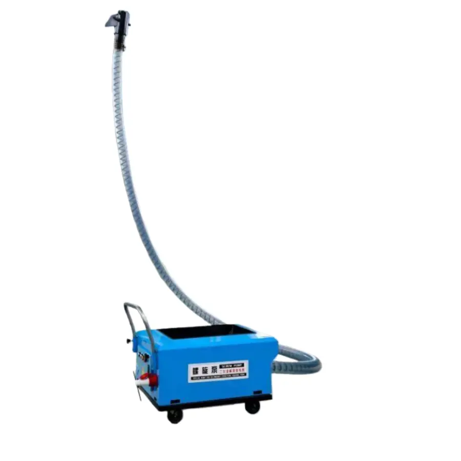 New Mobile Small Electric Concrete Pump Machine Secondary Structural Hydraulic Structural Column Pouring Grouting Pump — view 1