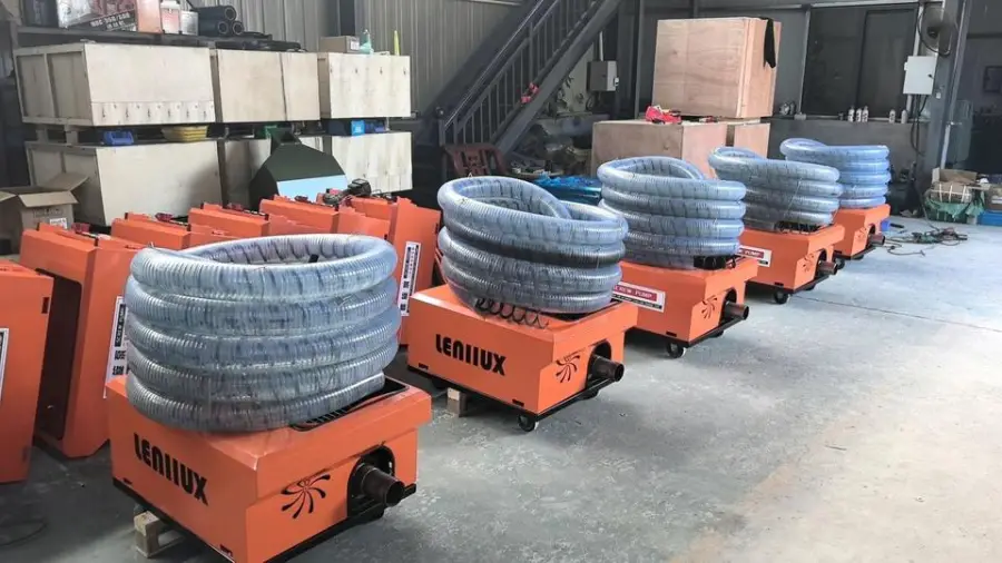 Secondary Structure Concrete Conveying Pump, Small Ground Pump, Conveying Pump, Spiral Feeding Machine, Pouring Pump — image 4