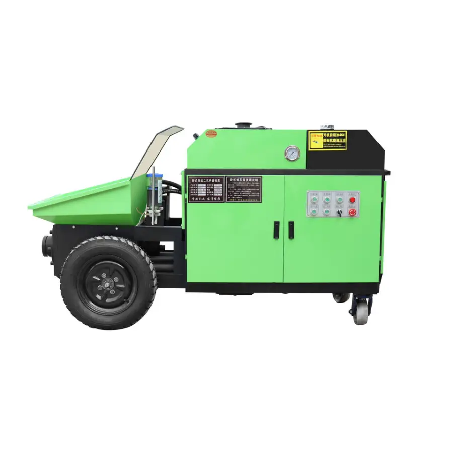 Cheapest Concrete Pump Used Portable Concrete Pump Mini Machine for Sale — image 5