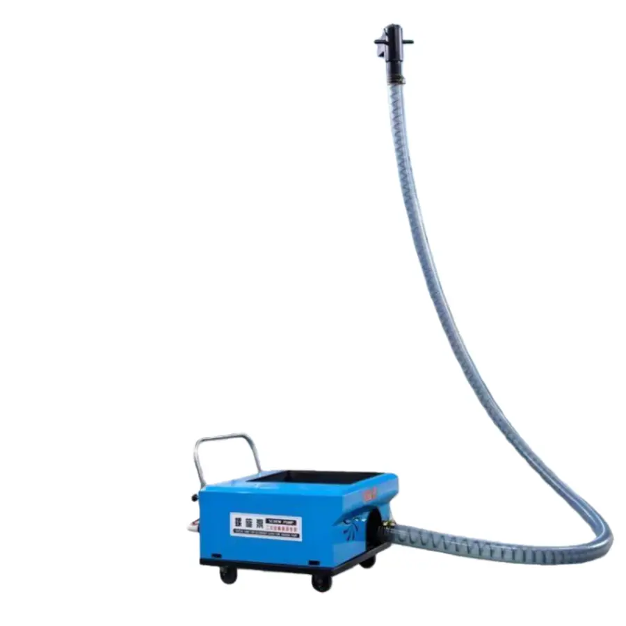 Secondary Structure Concrete Conveying Pump, Small Ground Pump, Conveying Pump, Spiral Feeding Machine, Pouring Pump — image 7