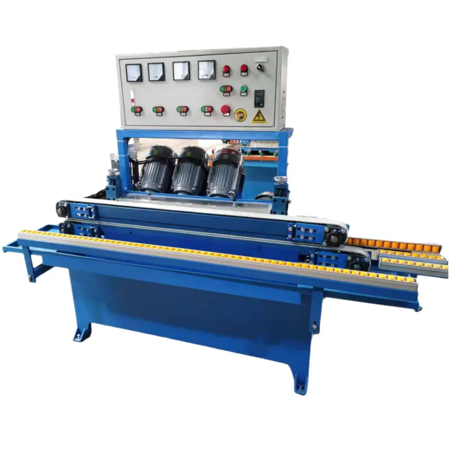 Glass Straight Line Polishing Edger with 45 Angle/Glass Straight Edge Bevel Edge Edging Machine — image 6