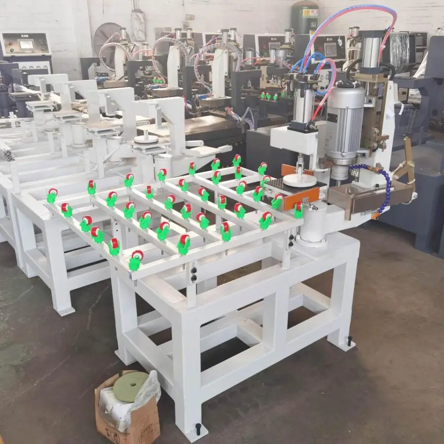 High Repurchase Rate Single Double Manual Automatic Glass Round Edging Machine — image 5