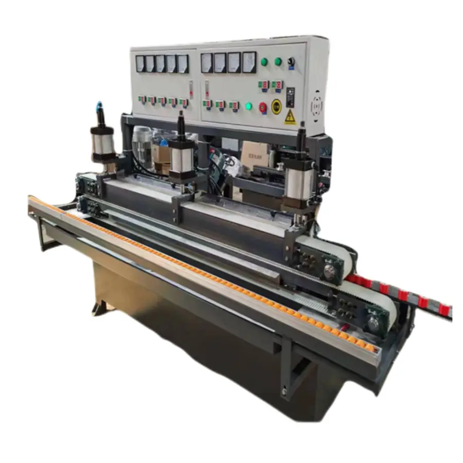 Portable 7 Motor Cnc Glass Edging Polishing Machine Straight Line Mirror Grind Glass Beveled Edge Polish Machine — view 1