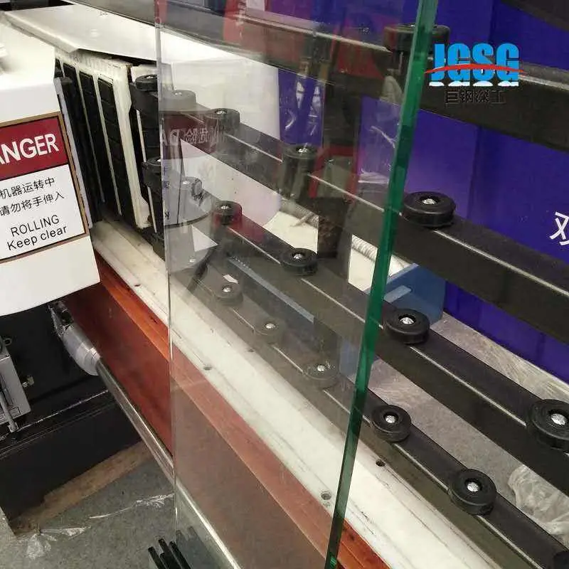 Portable 7 Motor Cnc Glass Edging Polishing Machine Straight Line Mirror Grind Glass Beveled Edge Polish Machine — view 6