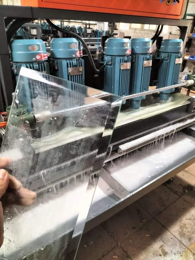 Glass Beveling Edging Machine Glass Bevelled Edger Machine CNC Low Energy Consumption Edge Polishing Milling Machine — image 3